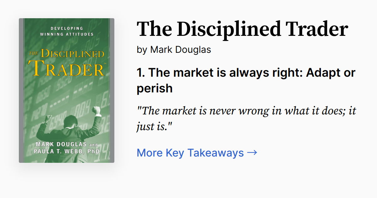 洋書 The Disciplined Trader The Disciplined Trader: Developing Winning Attitudes
